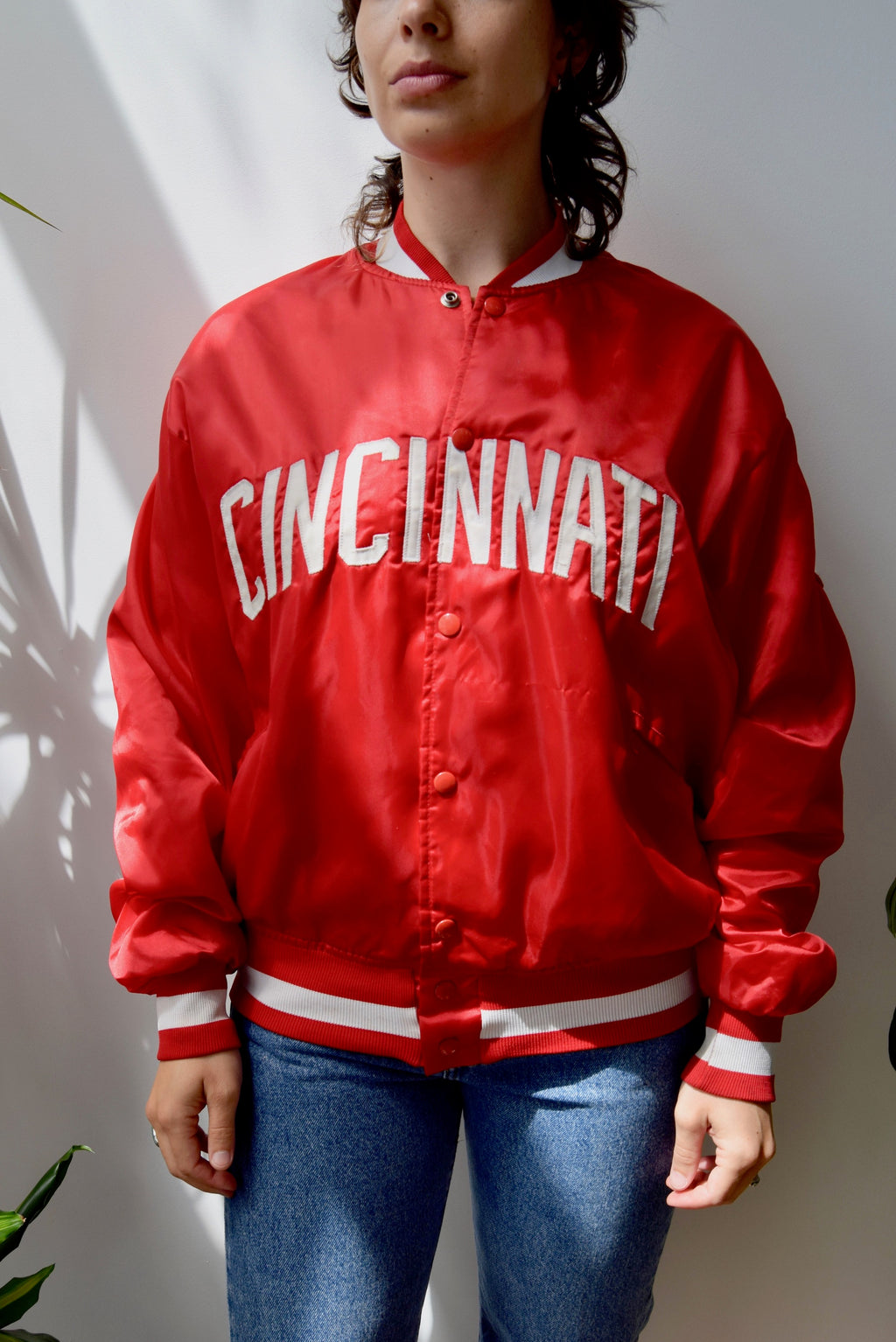Cincinnati Reds Satin Jacket