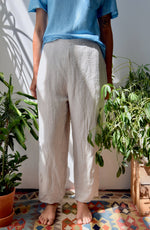 Pin Striped FLAX Pants