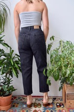 "Lizwear" Classic Fit Black Jeans