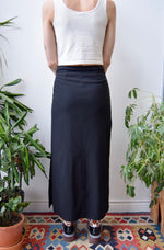 IDEAL Black Maxi Skirt