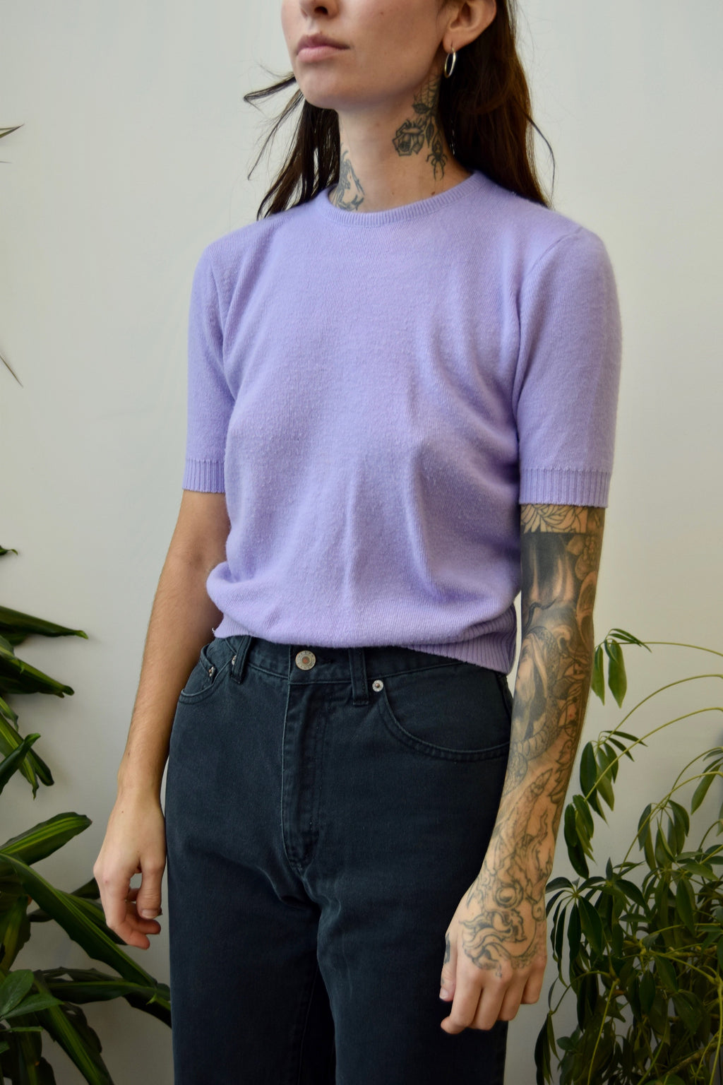 Sixties Lavender Sweater