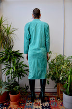 Suede Shirtdress