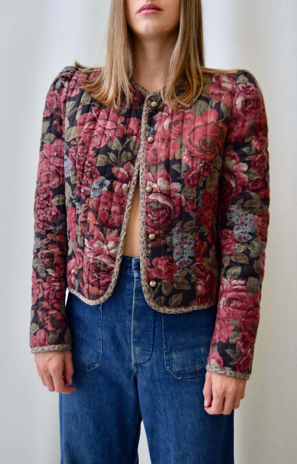 Rose Quilted Jacket