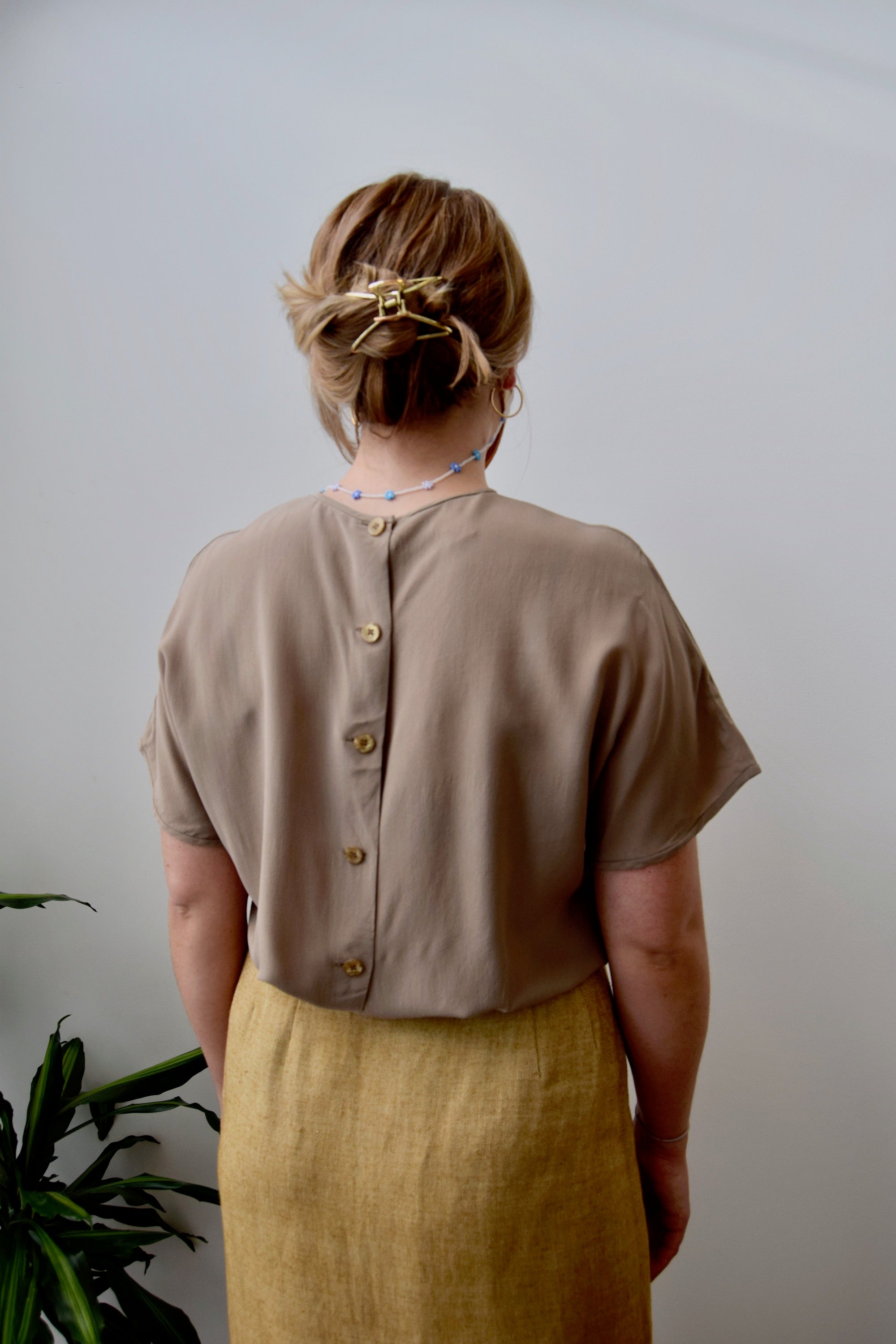 Cappuccino Silk Top