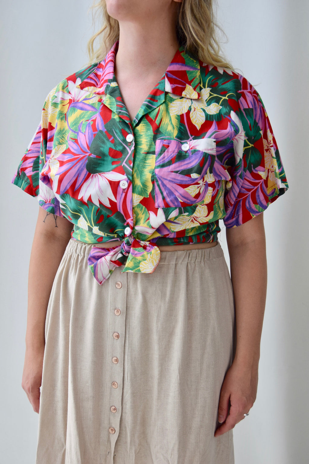 Tropical Paradise Vacation Top