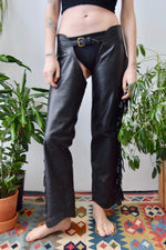 Fringe Leather Chaps