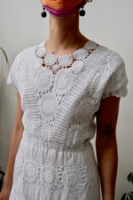 Cotton Crochet Dress