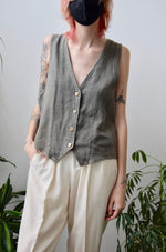 Khaki Cotton Vest