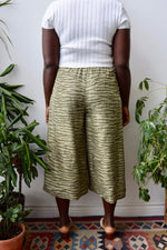 Silk Zebra Culottes
