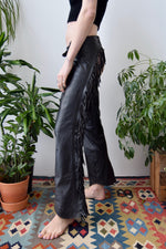 Fringe Leather Chaps
