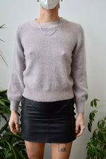 Mauve Angora Sweater
