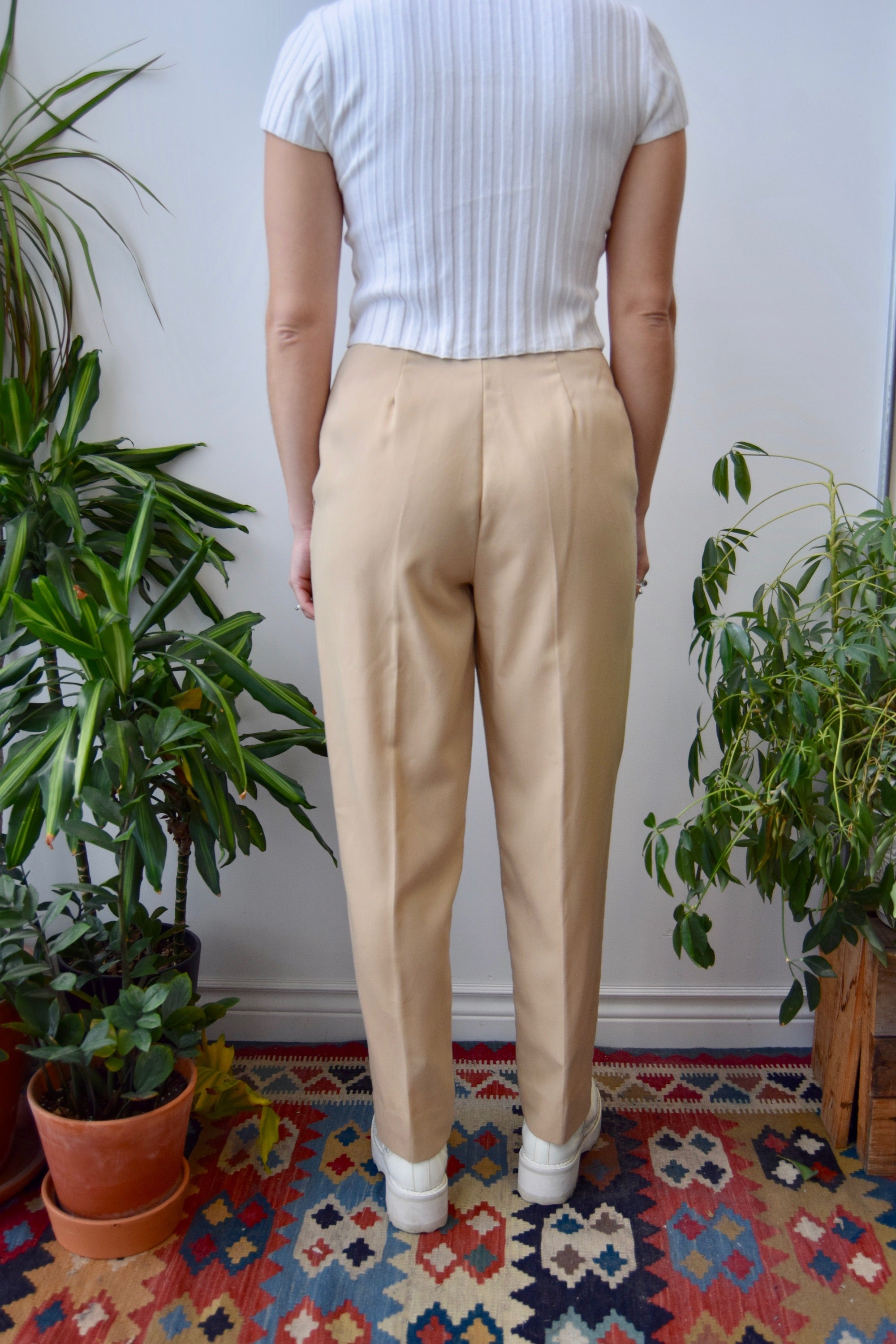 Butter Side Button Trousers