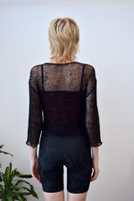 Spiderweb Crochet Tie Top