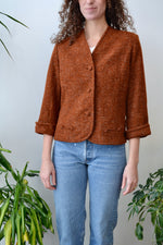 Sixties Speckled Tailored Blazer