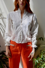 Seventies Lace Prairie Blouse