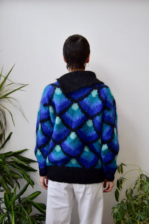 Mohair Peacock Sweater