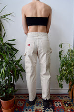 Cream Dickies Work Pants