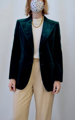 Yves Saint Laurent Velvet Blazer