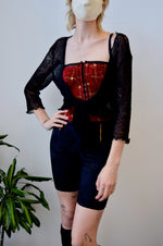 Spiderweb Crochet Tie Top