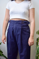 Eighties Wrap Waist Trousers