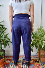 Eighties Wrap Waist Trousers