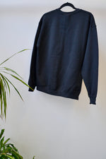 Classic Black Insite Crewneck Sweatshirt