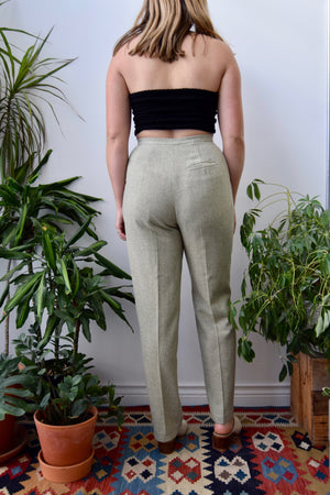 Speckled Wool Trousers