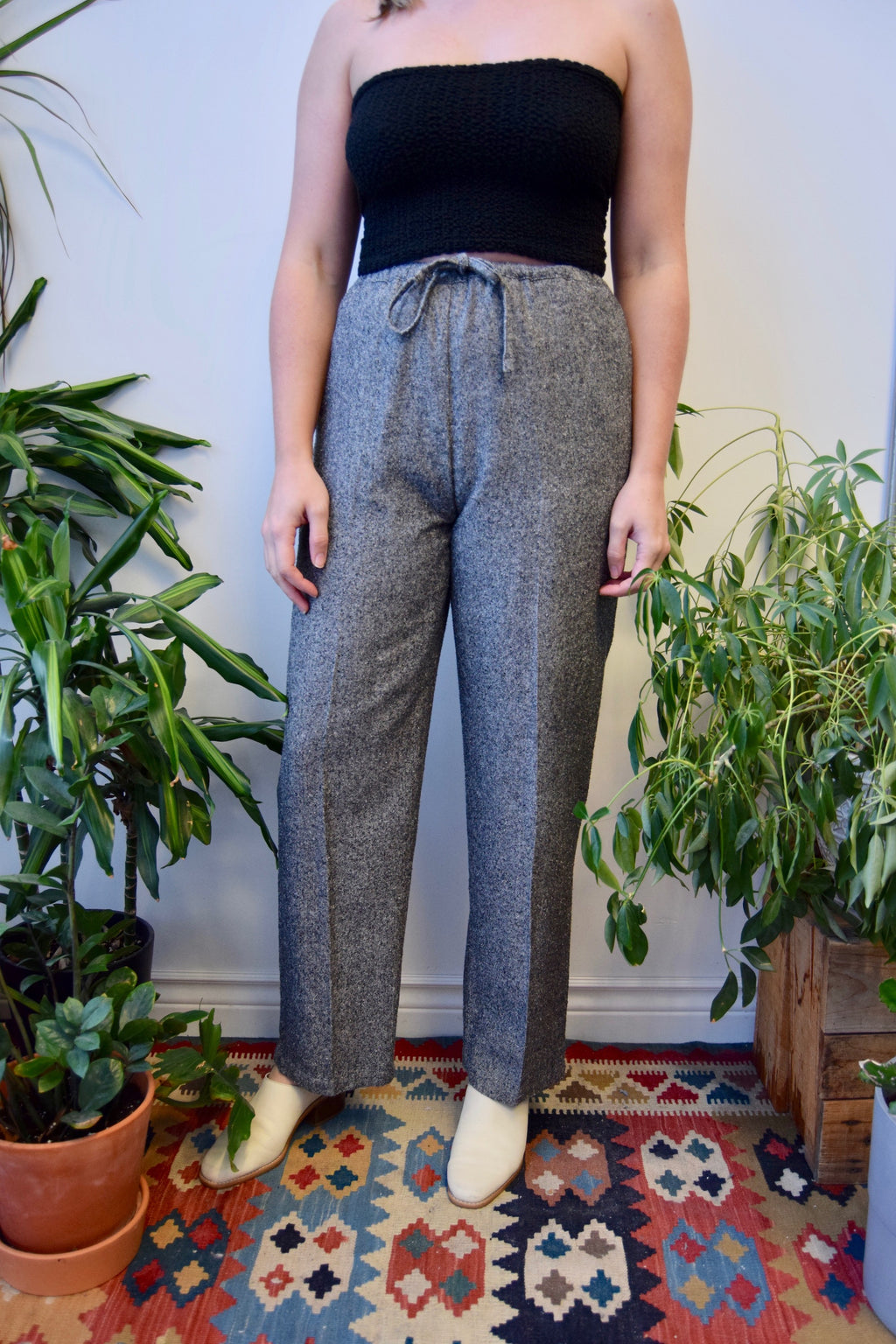 Speckled Silk Lounge Pants