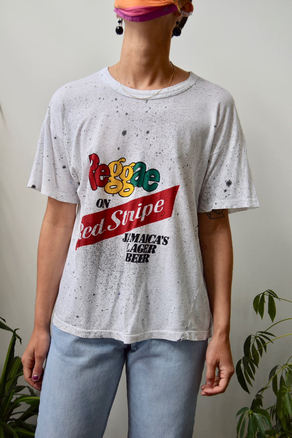 Red Stripe Lager Tee