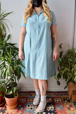 Sixties Gingham House Dress