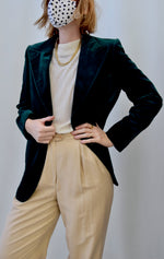 Yves Saint Laurent Velvet Blazer