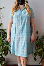 Sixties Gingham House Dress