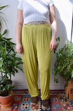 Slinky Chartreuse Lounge Pants