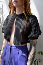 Thirties Silk Bolero Top