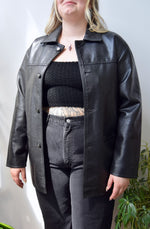 Faux Leather Jacket