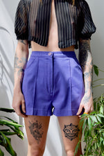 Periwinkle Short Shorts