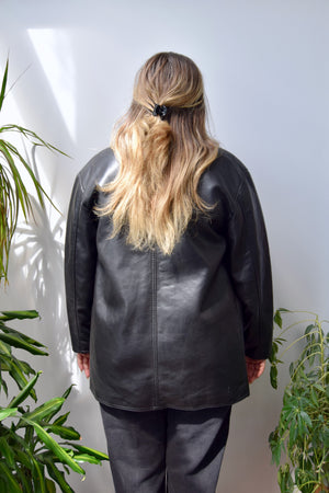 Faux Leather Jacket