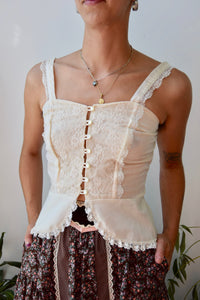 Seventies Lace Tank
