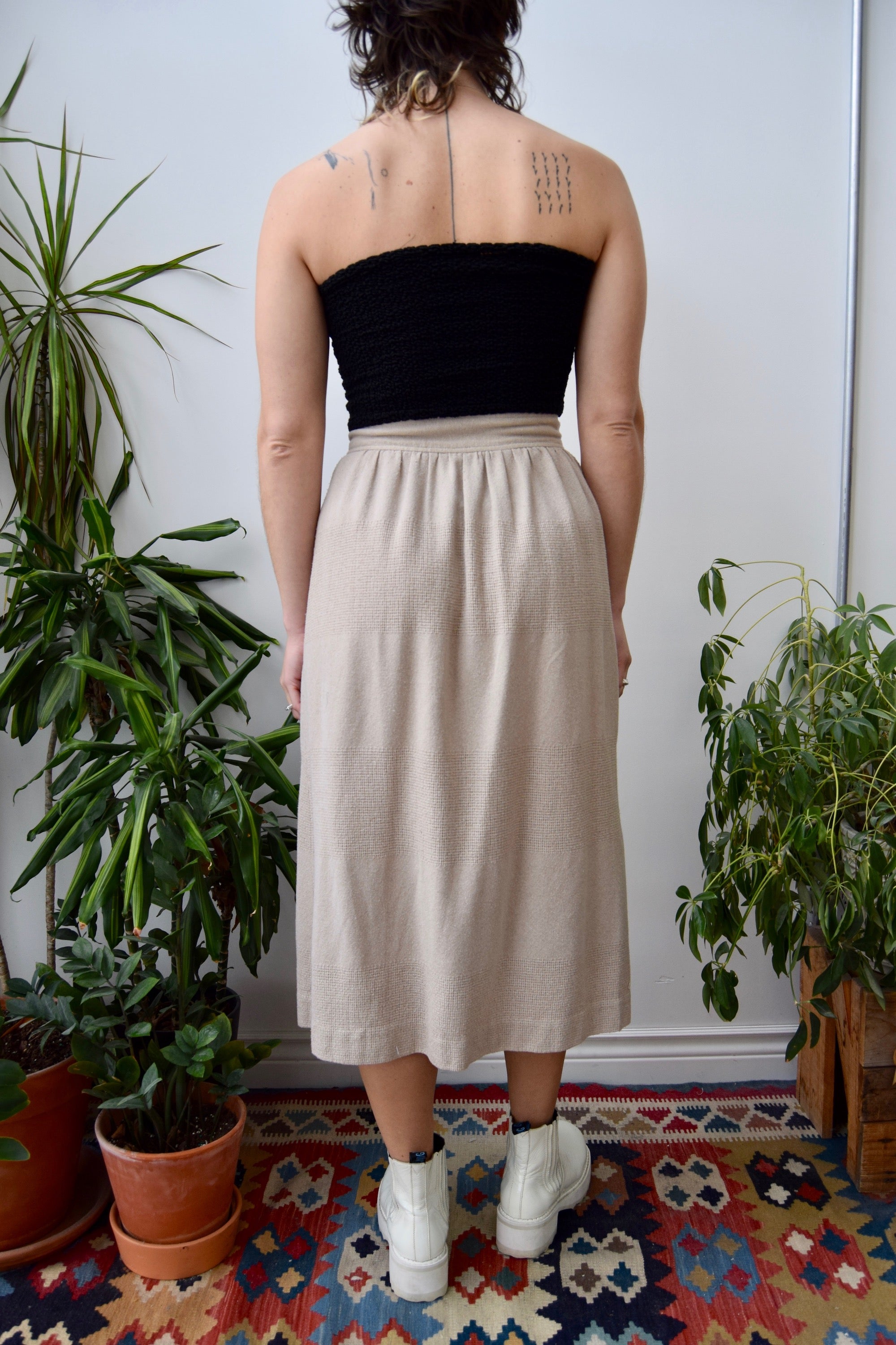 Eighties Woven Skirt