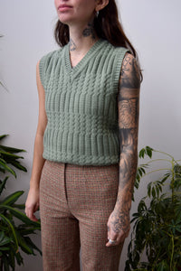 Sage Sweater Vest