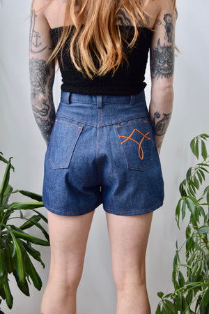 Seventies High Waisted "Lean Jeans" Shorts