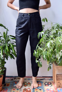 Linen Blend Petite Trousers