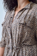 Silk Leopard Light Jacket