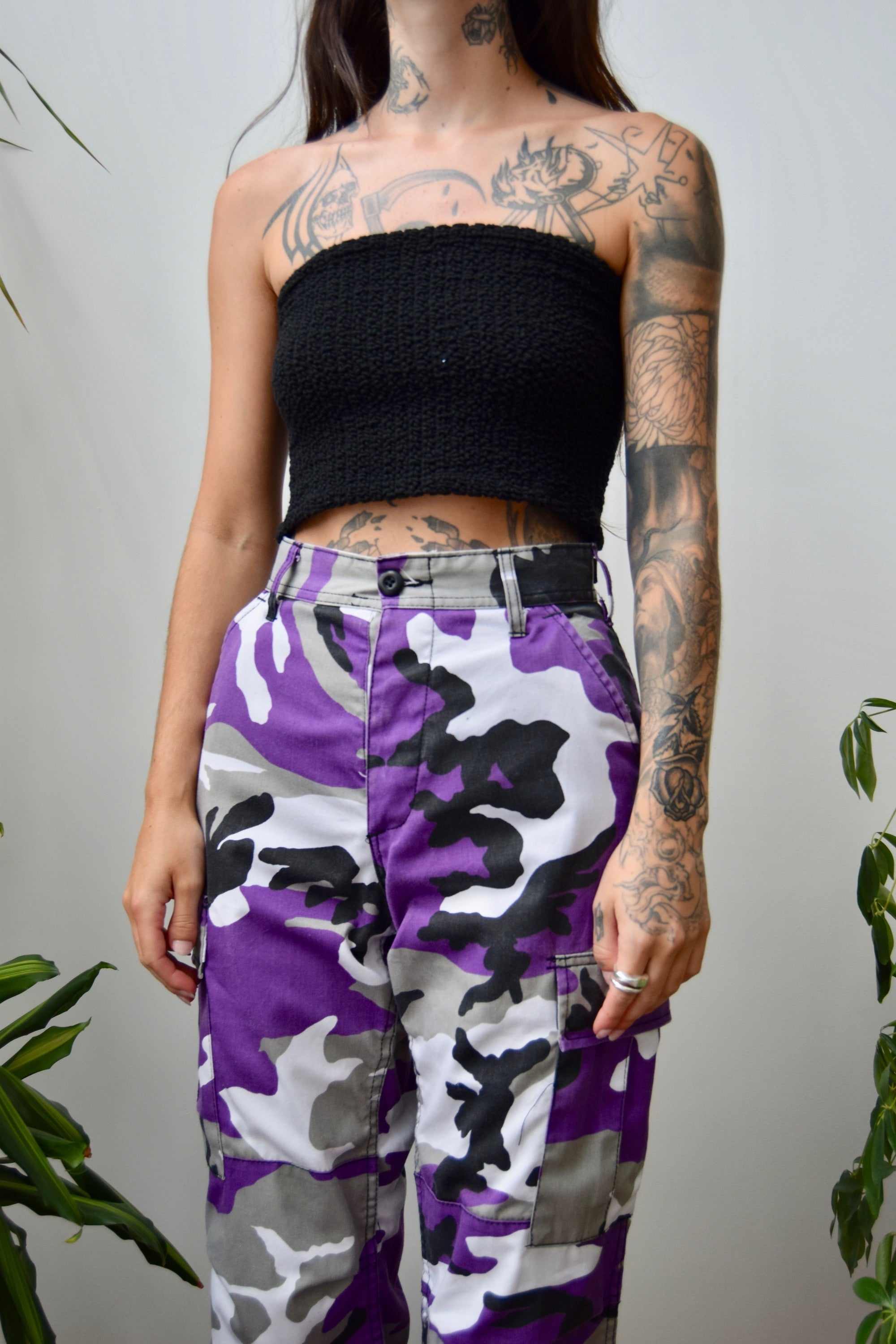Purple Cargo Army Pants – Community Thrift and Vintage