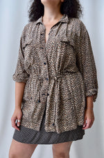 Silk Leopard Light Jacket