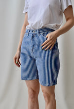 Hickory Striped Bermuda Shorts