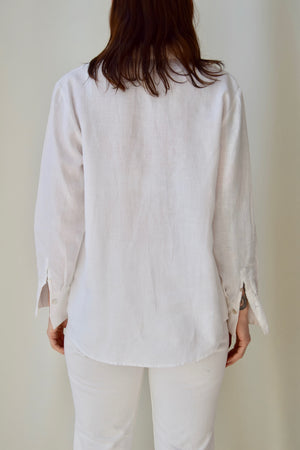 Irish Linen White Top