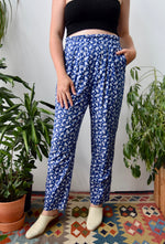 Casual Cotton Paisley Trousers