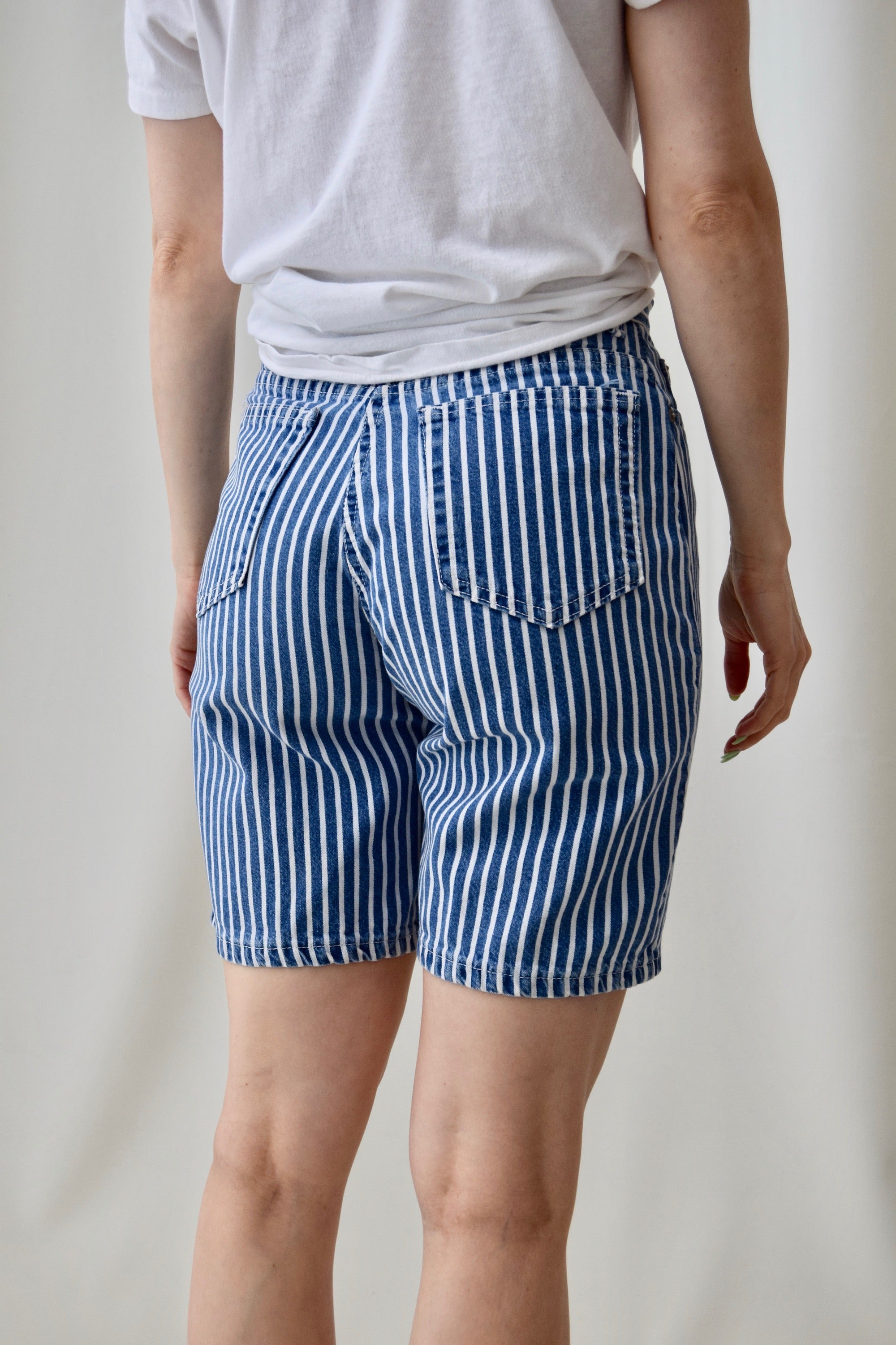 Hickory Striped Bermuda Shorts