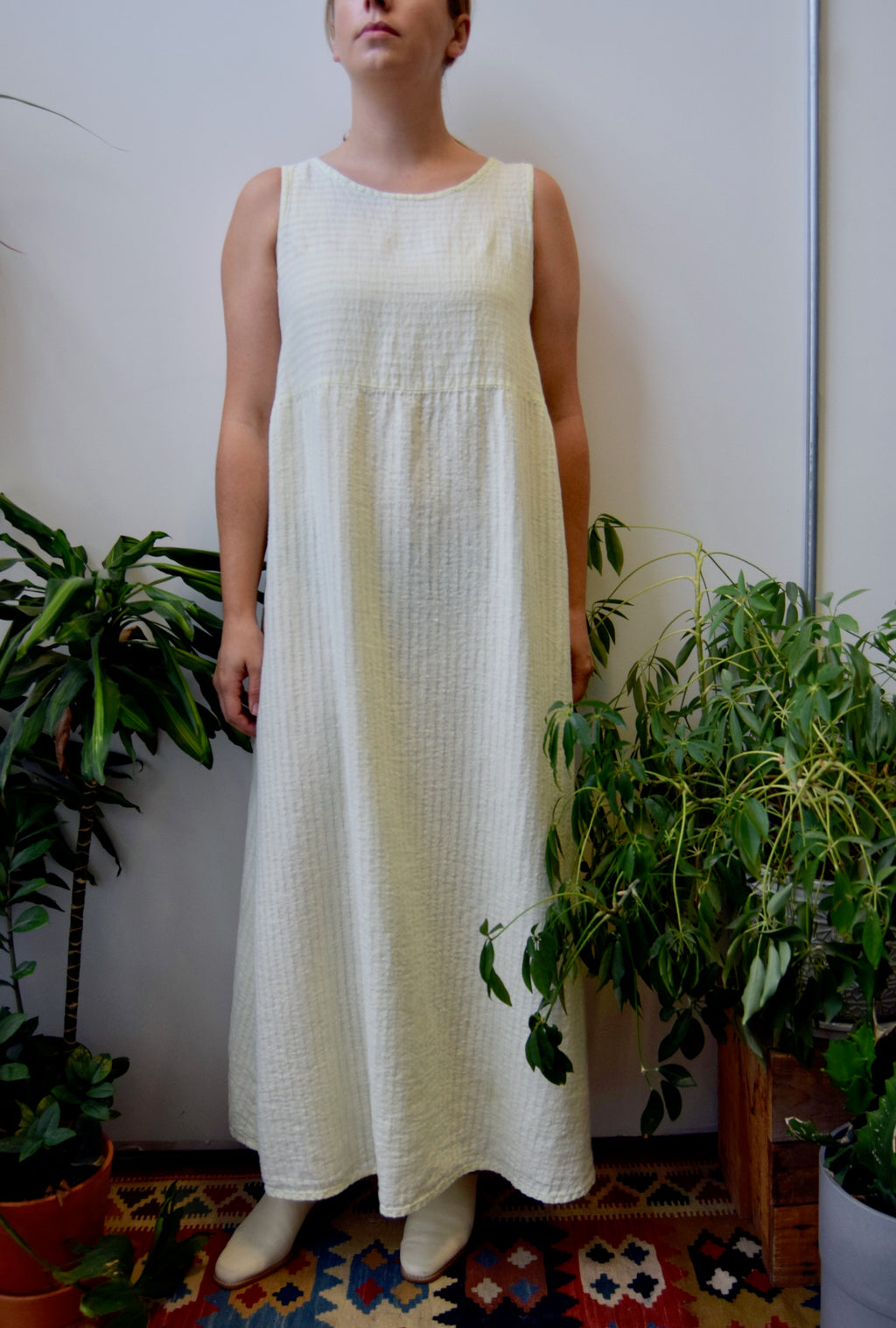 Eileen Fisher Linen Maxi Dress